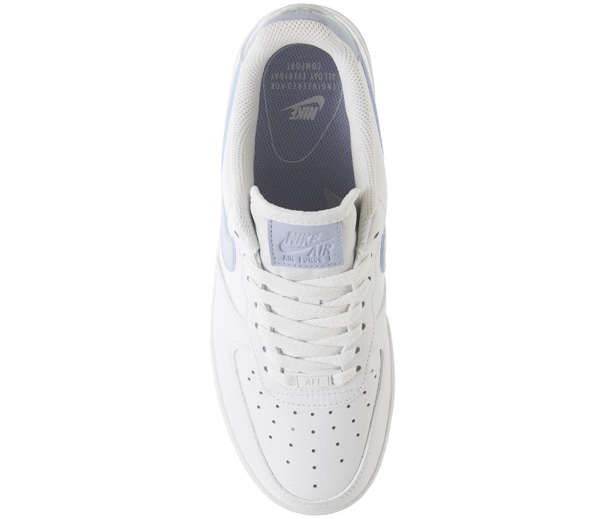 air force 1 07 trainers white light armory blue