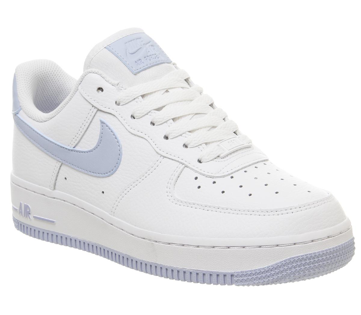 Nike air force 1 '07 shop white and light armory blue