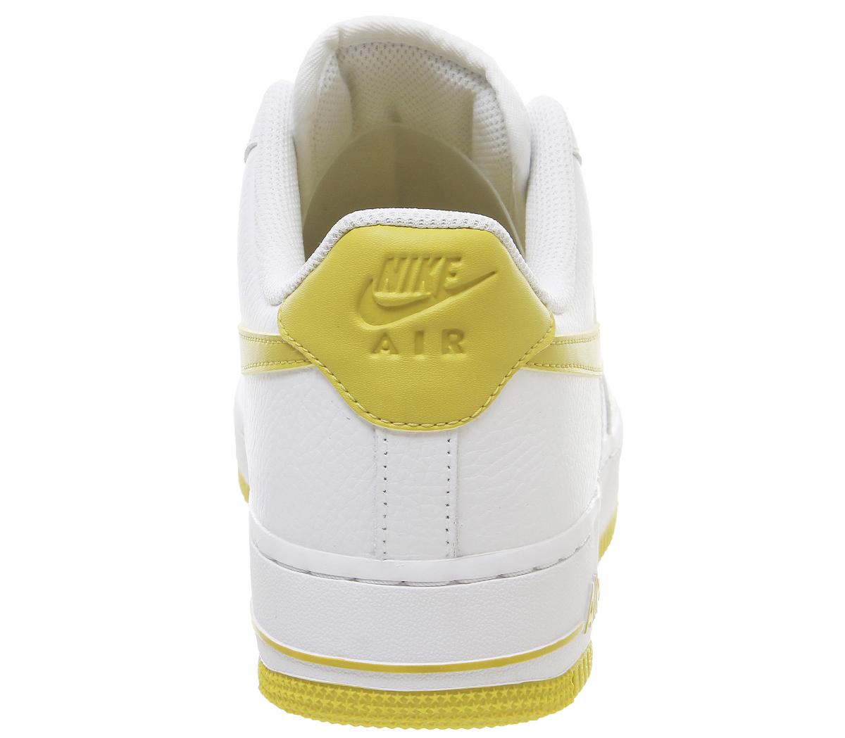 NikeAir Force 1 07White Bright Citron