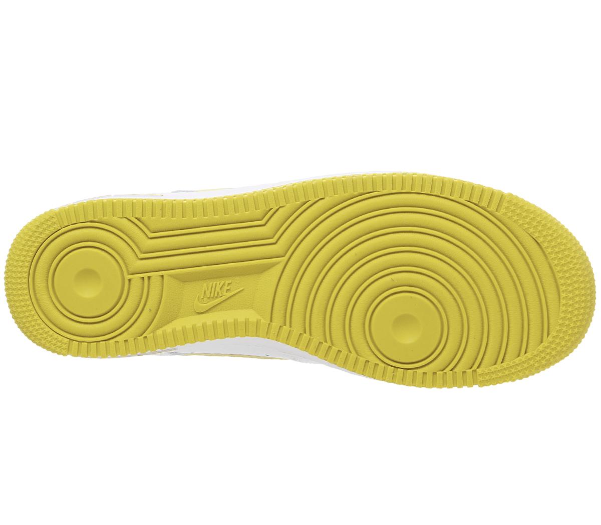 NikeAir Force 1 07White Bright Citron
