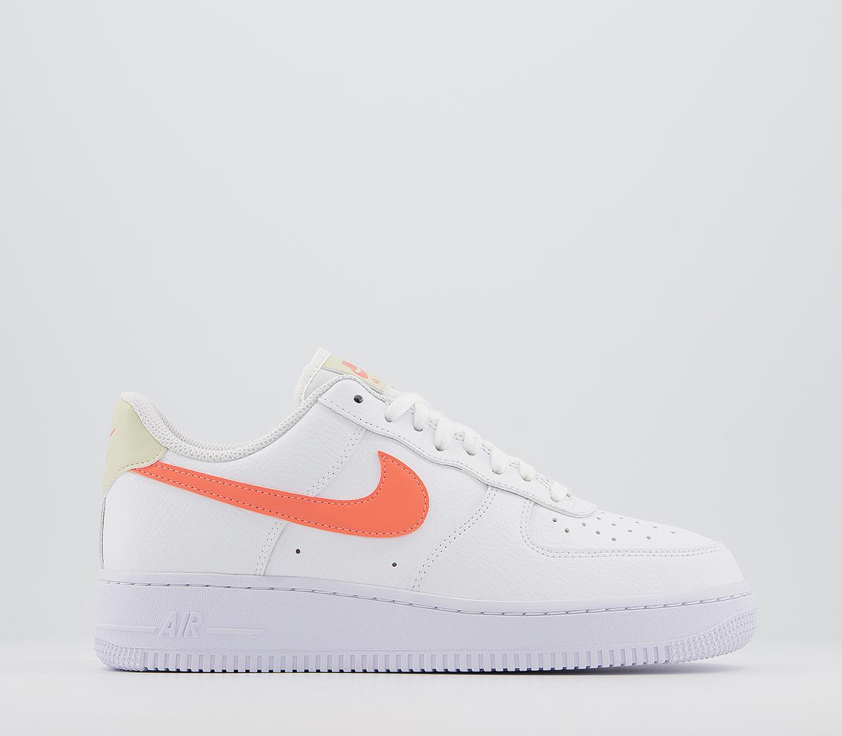 NikeAir Force 1 07 TrainersWhite Atomic Pink Fossil White