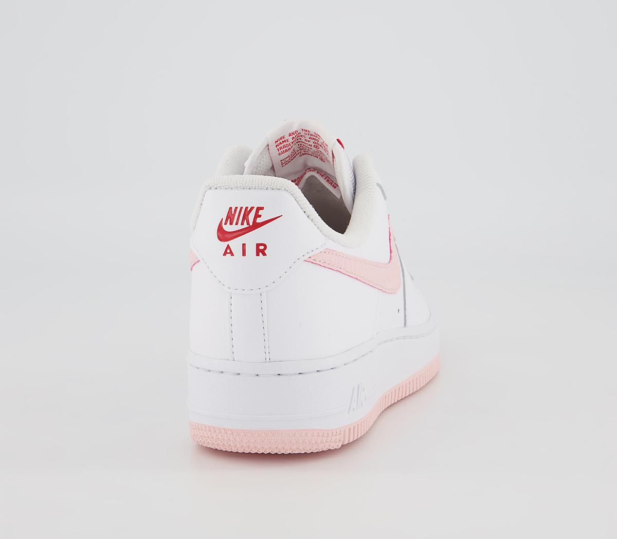 Nike Air Force 1 07 Trainers Nike Air Force 1 07 Trainers White Atmosphere University Red Sail