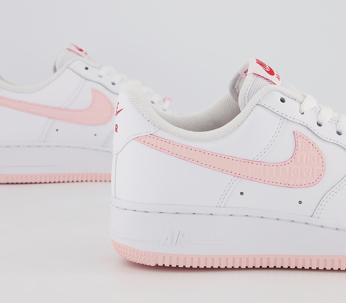 Nike Air Force 1 07 Trainers Nike Air Force 1 07 Trainers White Atmosphere University Red Sail