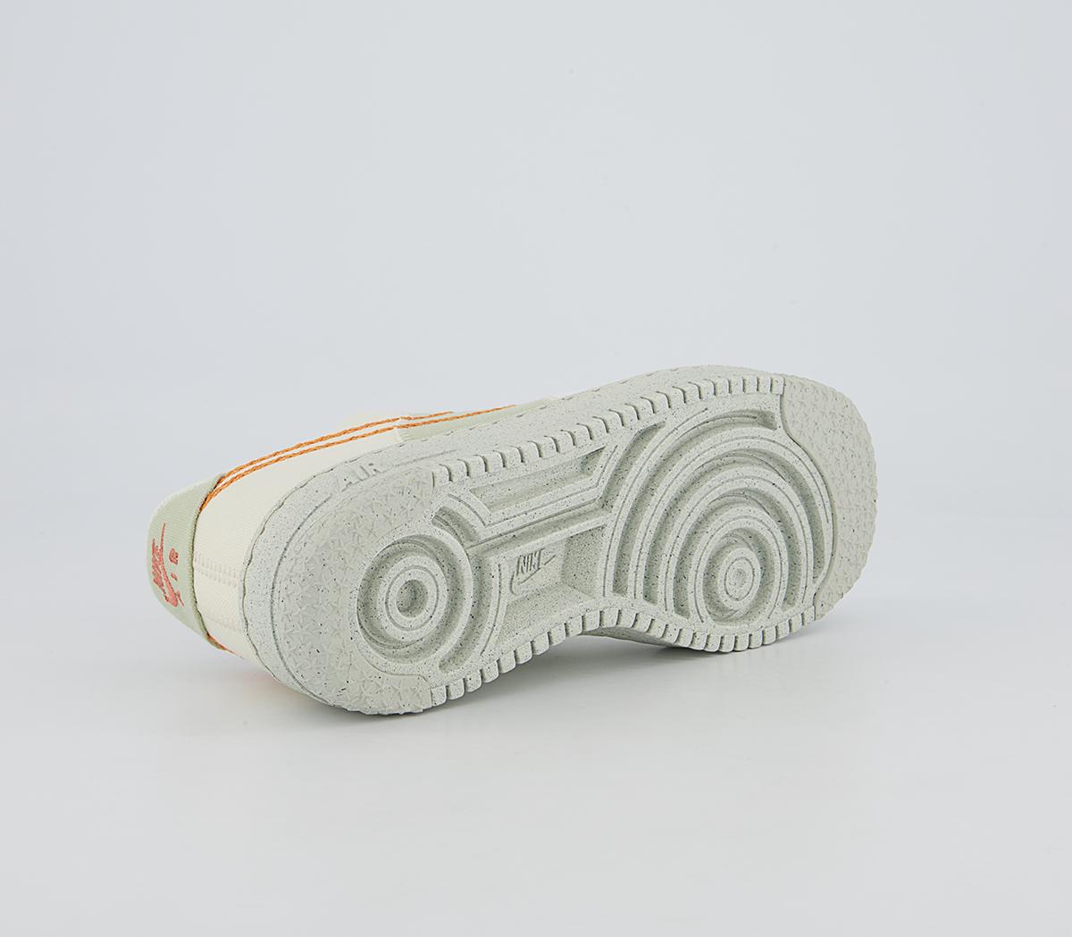 Nike Air Force 1 07 Trainers Nike Air Force 1 07 Trainers Coconut Milk Light Curry Olve Aura