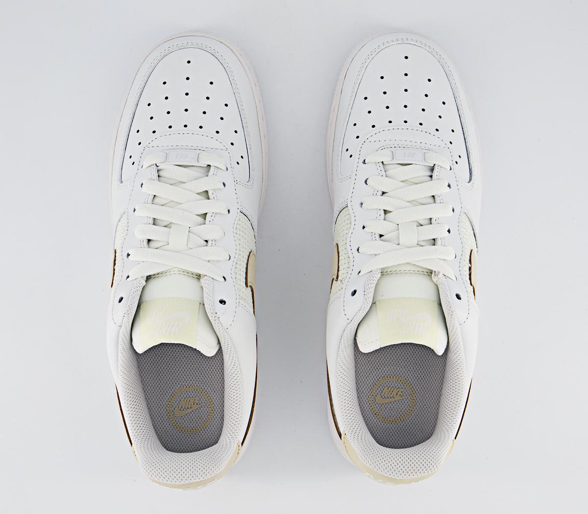 Nike Air Force 1 07 Trainers Nike Air Force 1 07 Trainers Summit White Fossil Summit White