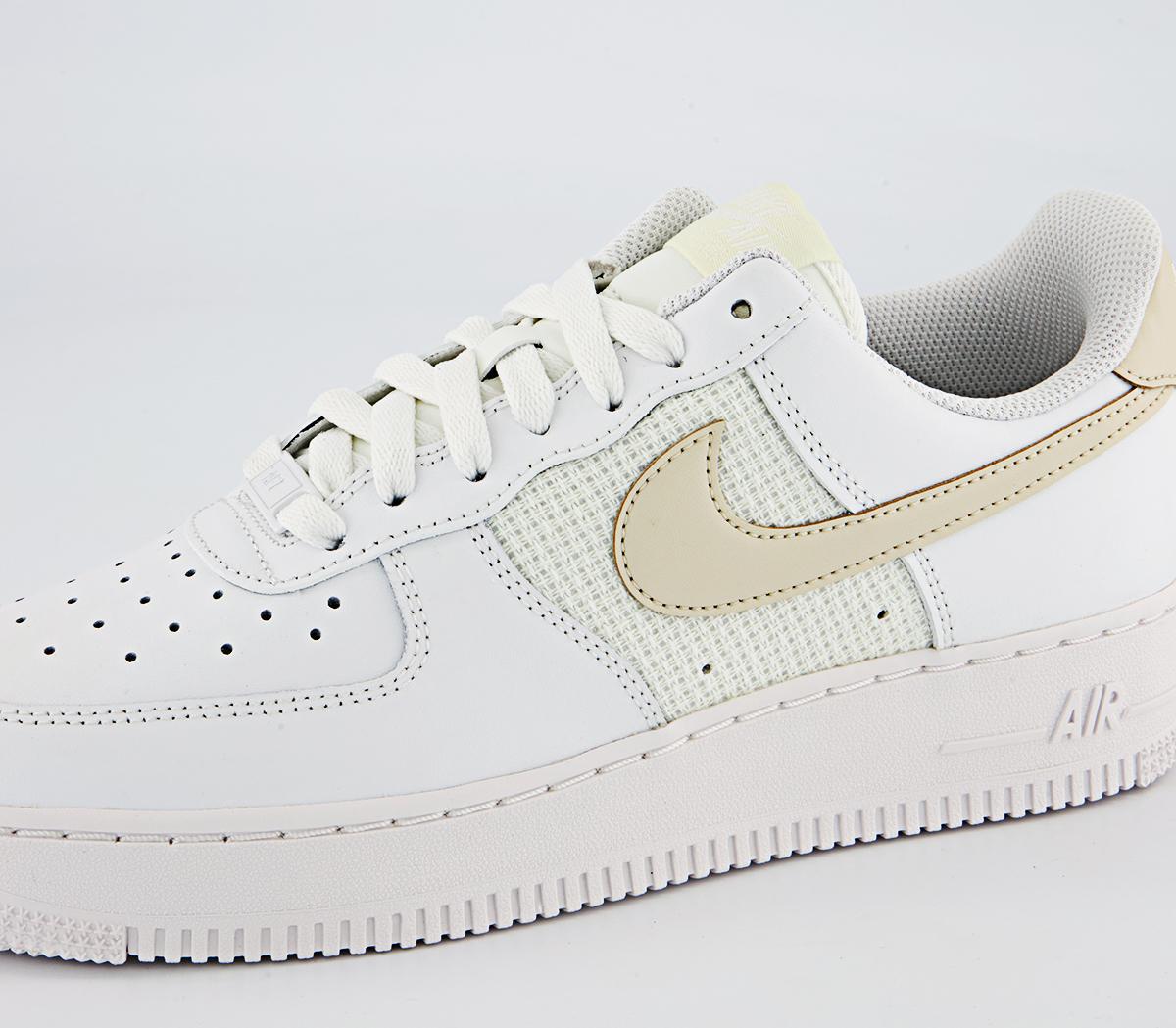 Nike Air Force 1 07 Trainers Nike Air Force 1 07 Trainers Summit White Fossil Summit White