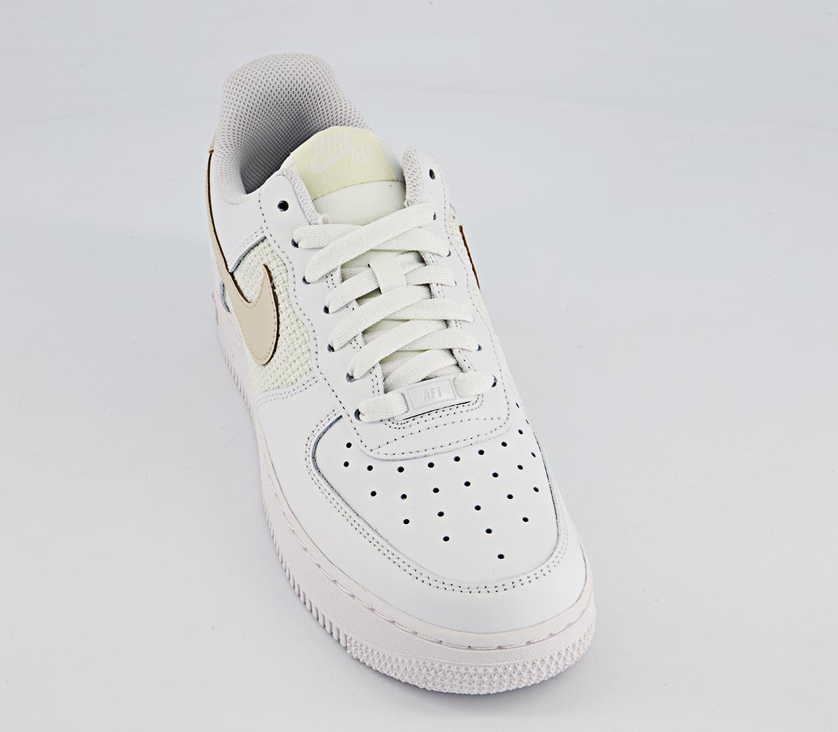 Nike Air Force 1 07 Trainers Nike Air Force 1 07 Trainers Summit White Fossil Summit White
