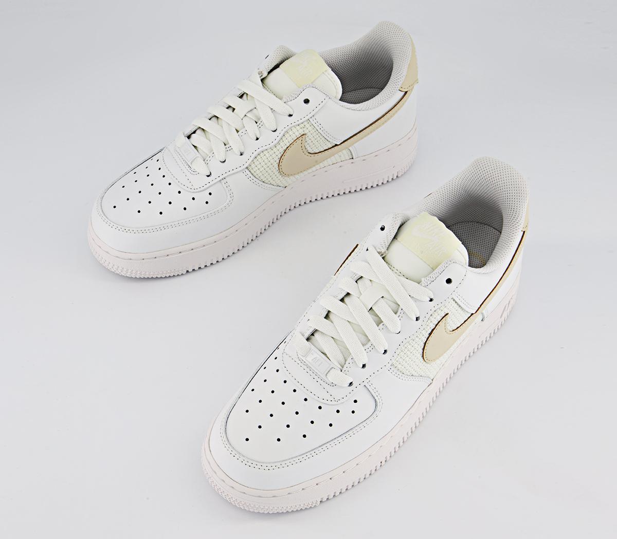 Nike Air Force 1 07 Trainers Nike Air Force 1 07 Trainers Summit White Fossil Summit White