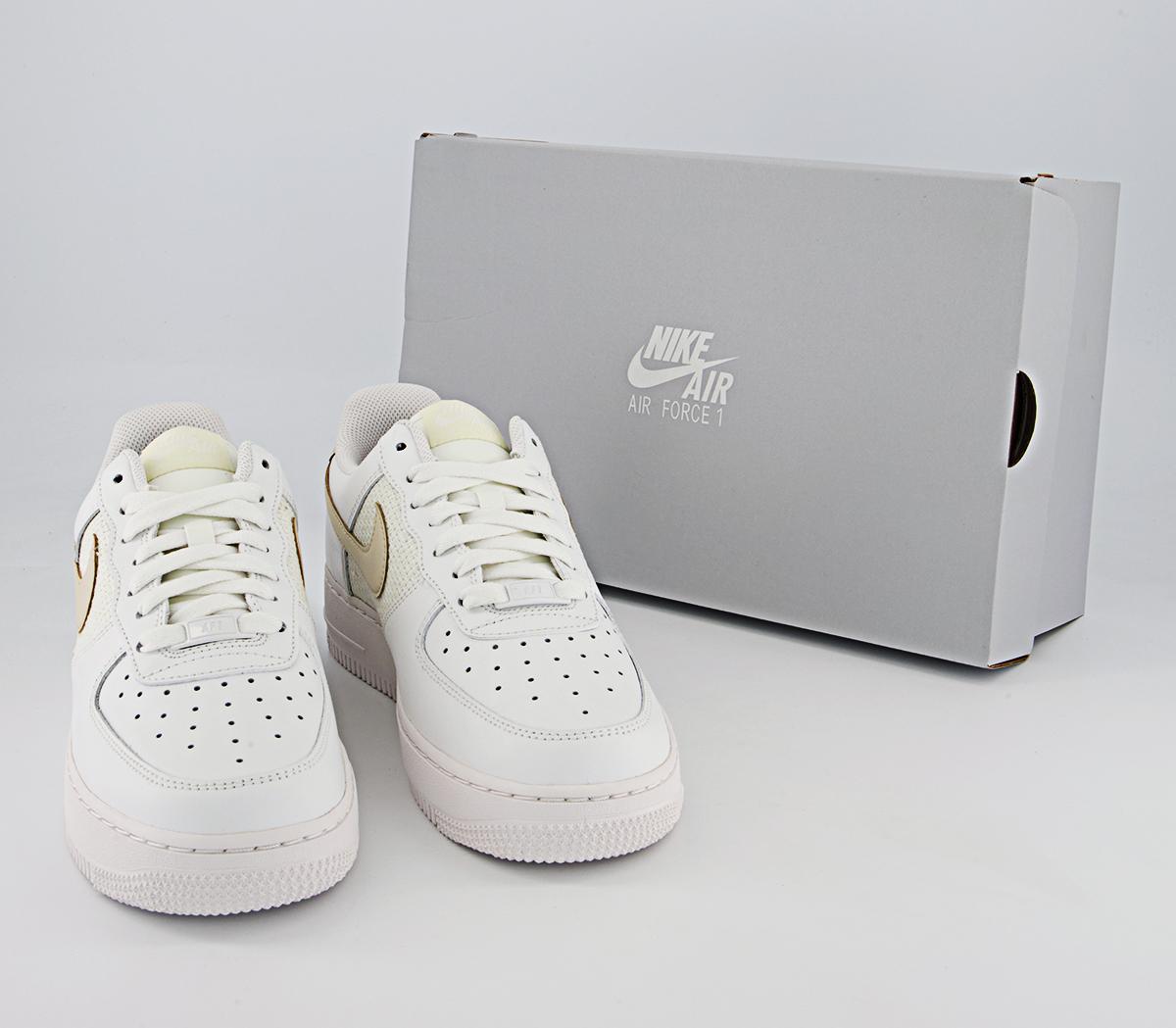 Nike Air Force 1 07 Trainers Nike Air Force 1 07 Trainers Summit White Fossil Summit White