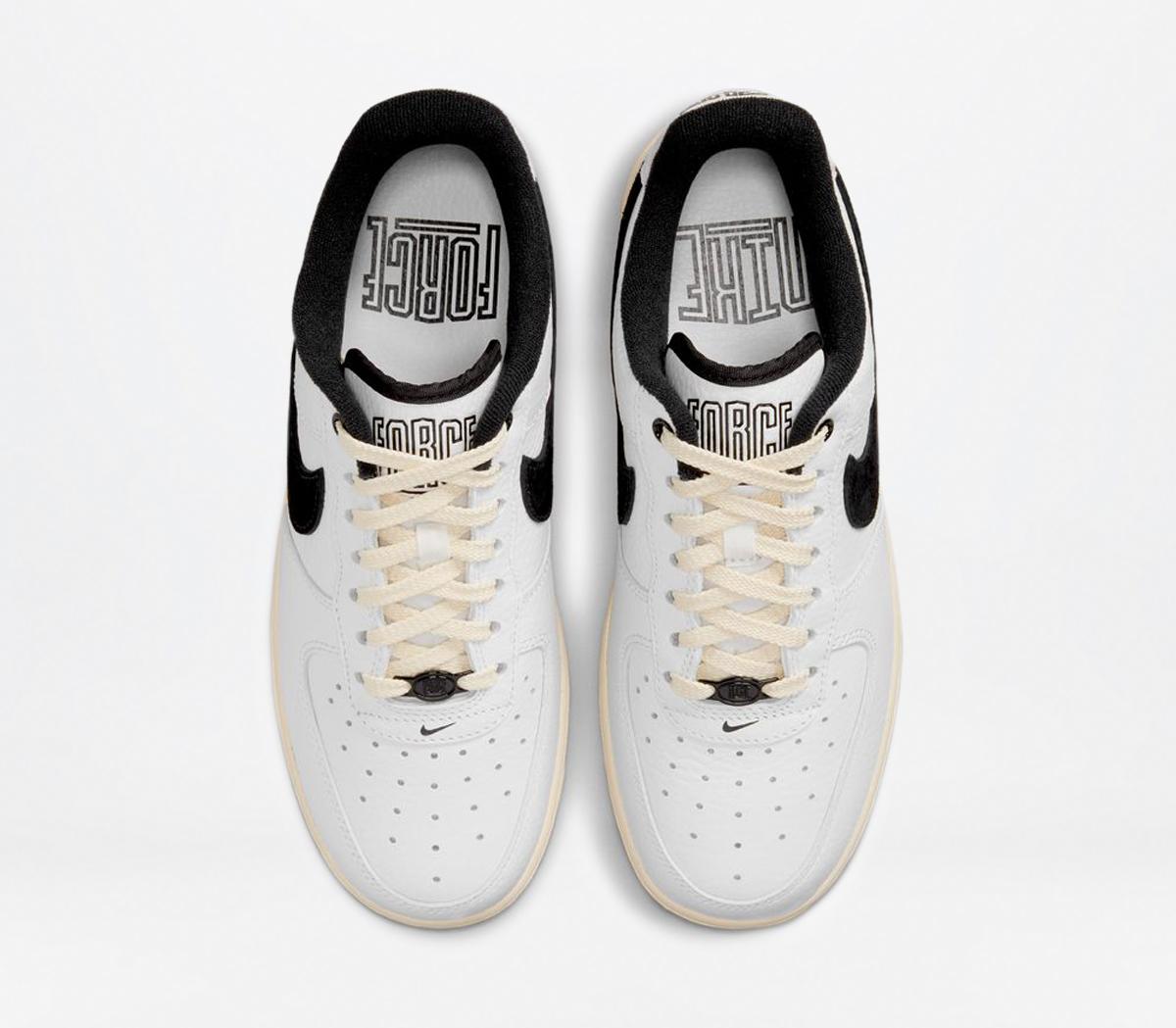 NikeAir Force 1 07 TrainersSummit White Black Muslin Gum Light Brown