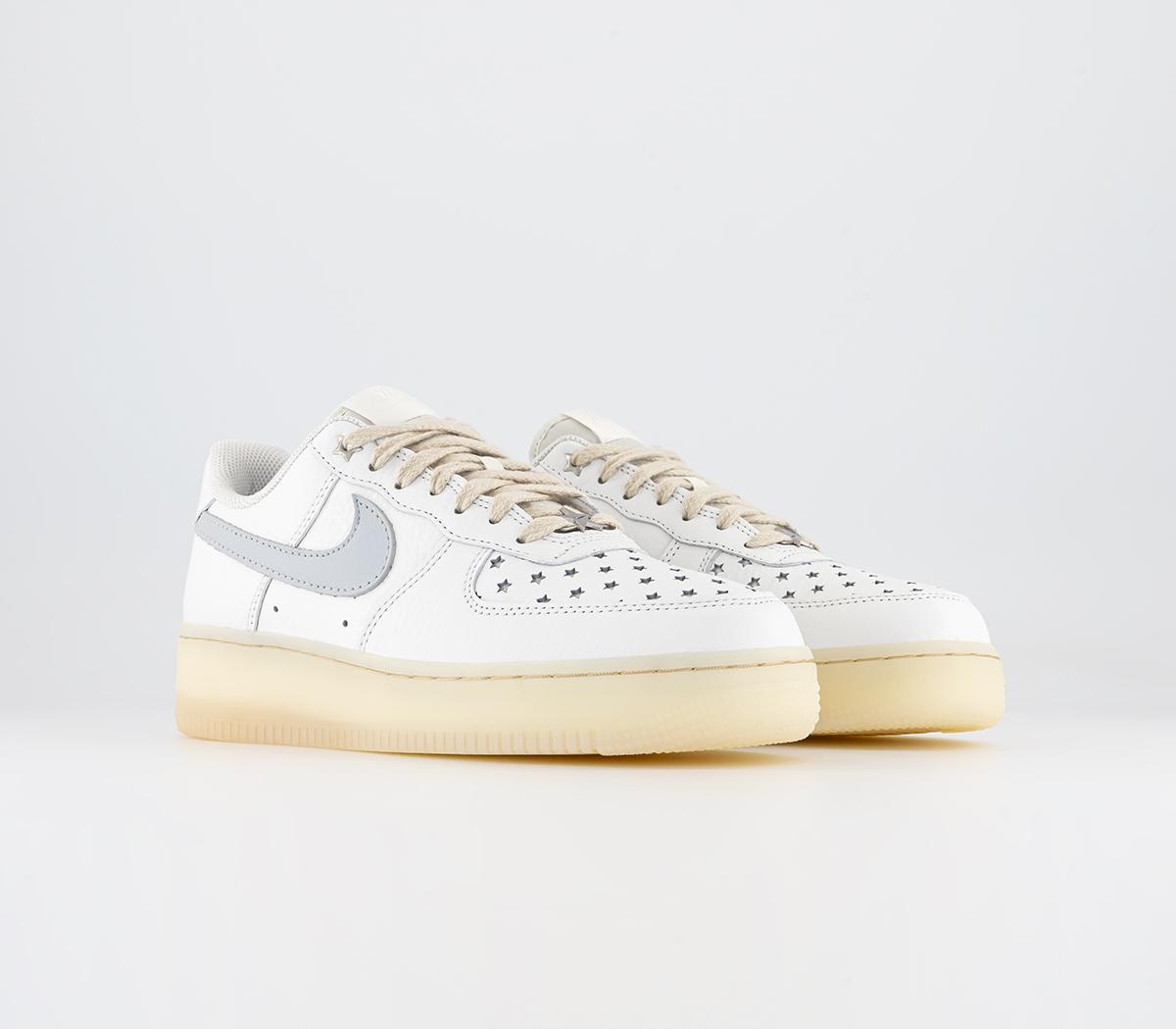air force 1 07 trainers white irridescent f