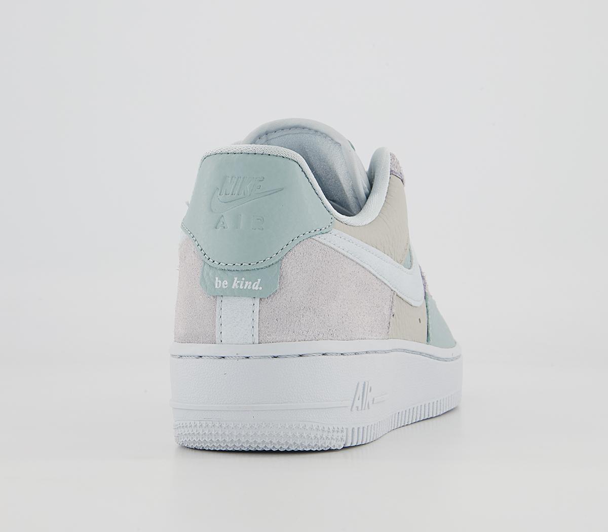 Nike Air Force 1 07 Trainers Nike Air Force 1 07 Trainers Football Grey Aura Ocean Cube