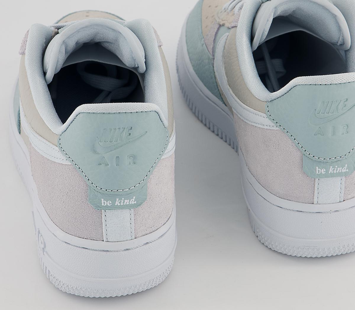 Nike Air Force 1 07 Trainers Nike Air Force 1 07 Trainers Football Grey Aura Ocean Cube