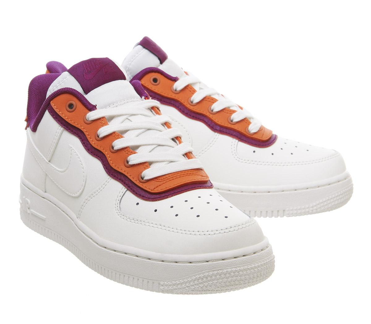 NikeAir Force 1 '07 TrainersSail Sail Tram Orange True Berry