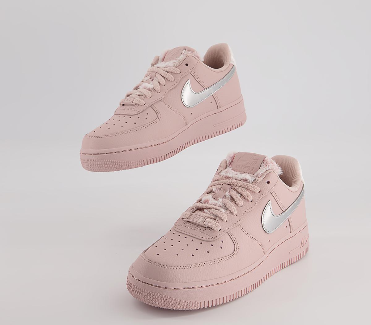 Nike Air Force 1 07 Trainers Pink Oxford - Excluded From Site