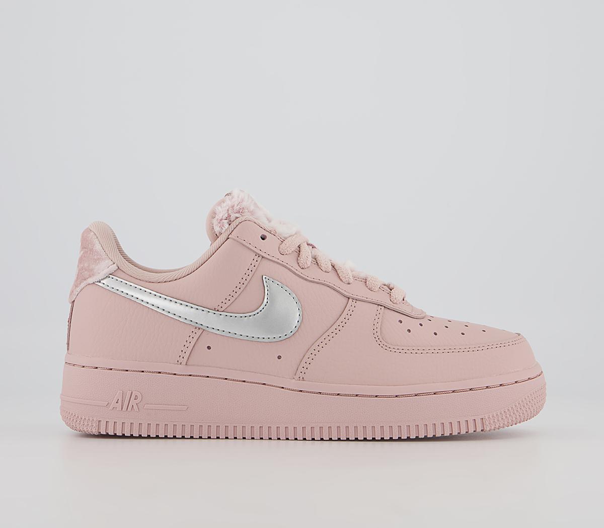Nike Air Force 1 07 Trainers Pink Oxford - Excluded From Site