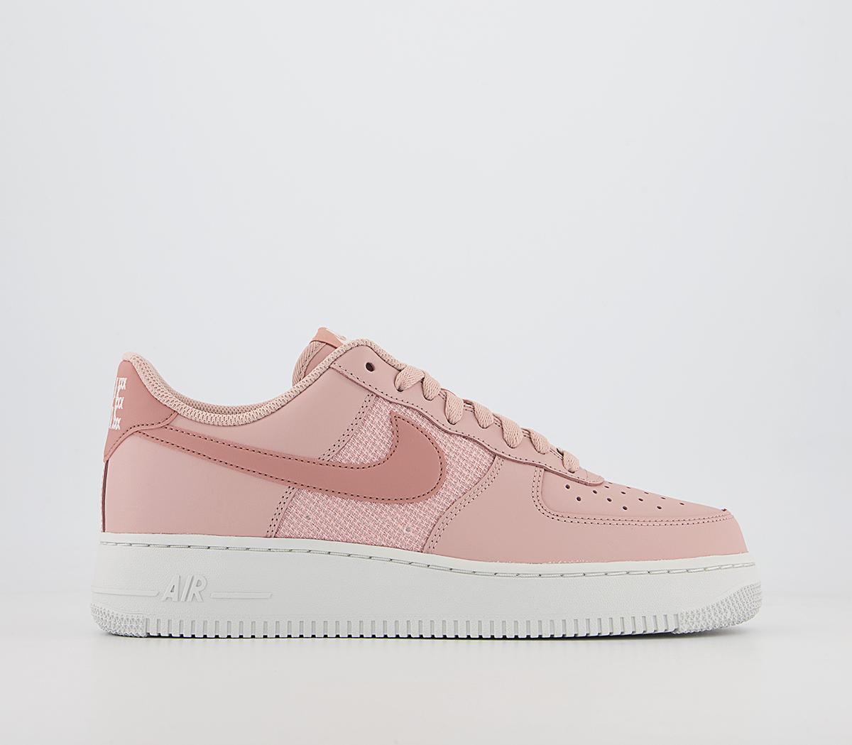 NikeAir Force 1 07 TrainersPink Oxford Rose Whisper Summit White