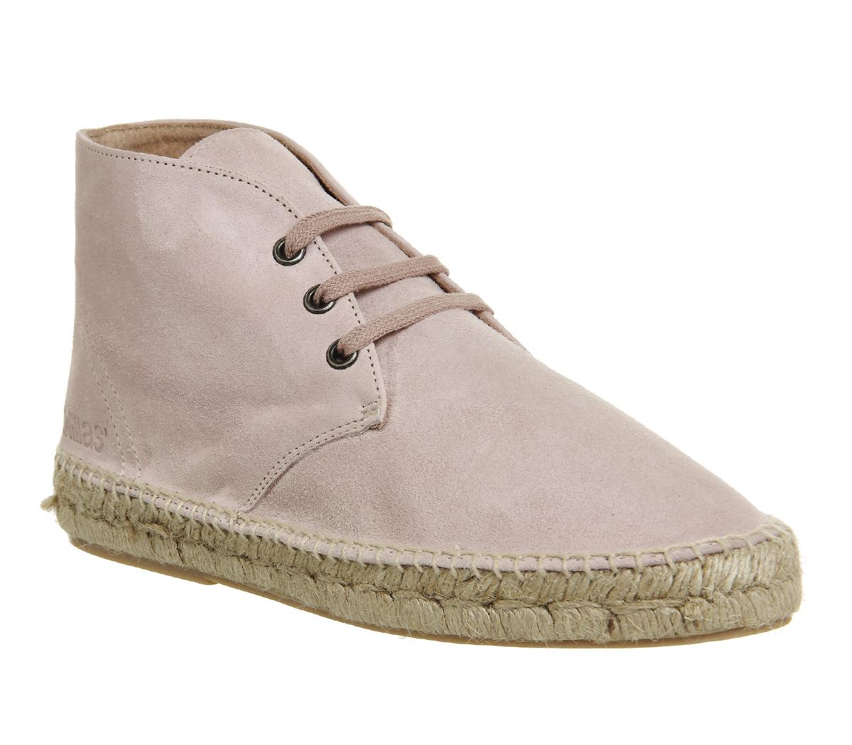 SolillasEspadrille BootsLight Pink Suede