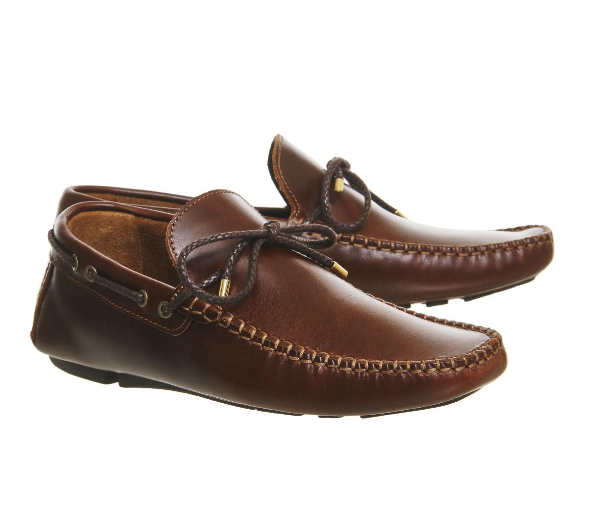 OFFICEBounty DriverTan Leather Choc