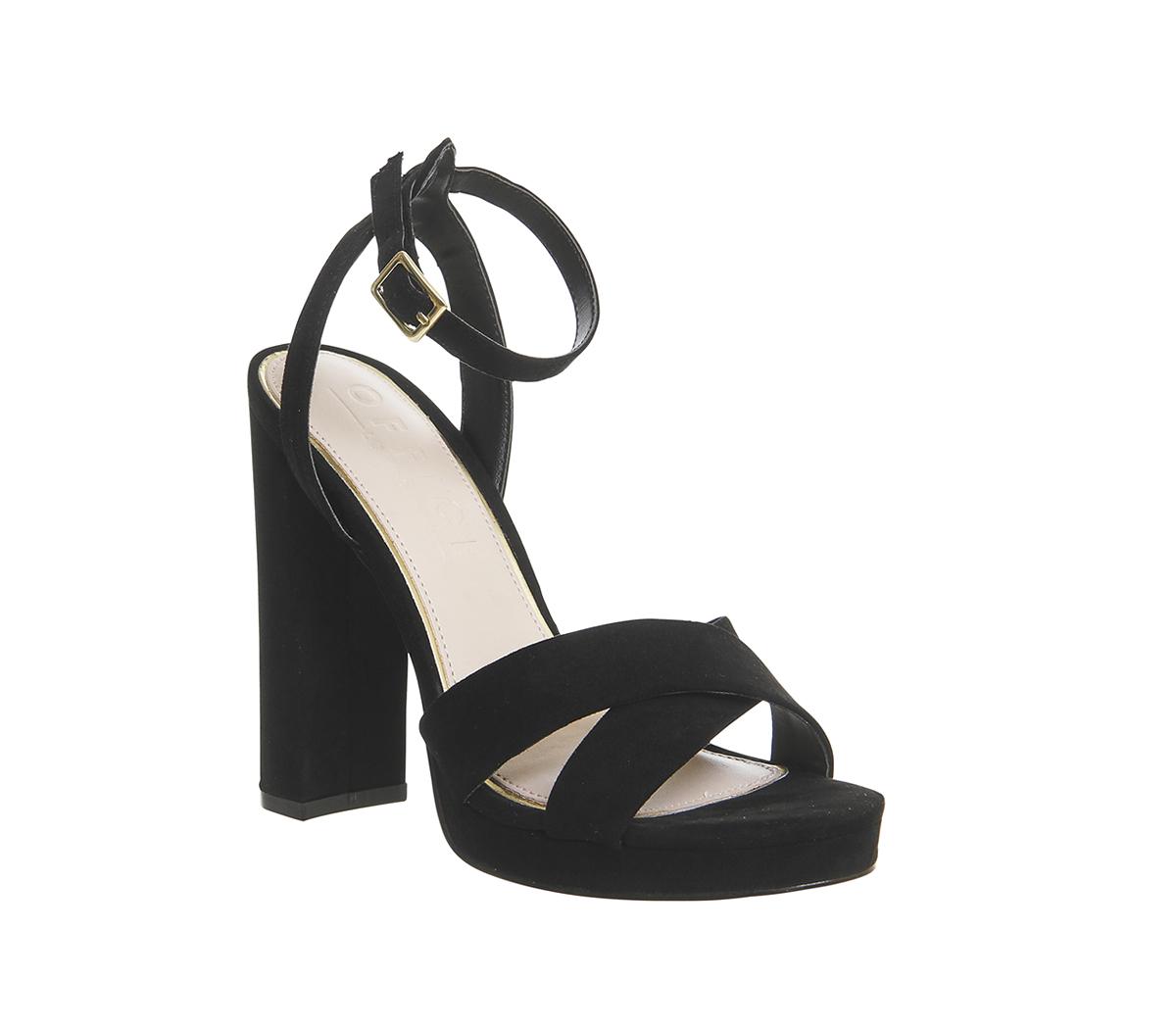 OFFICENickle 2 Part Platforms OFFICENickle 2 Part PlatformsBlack