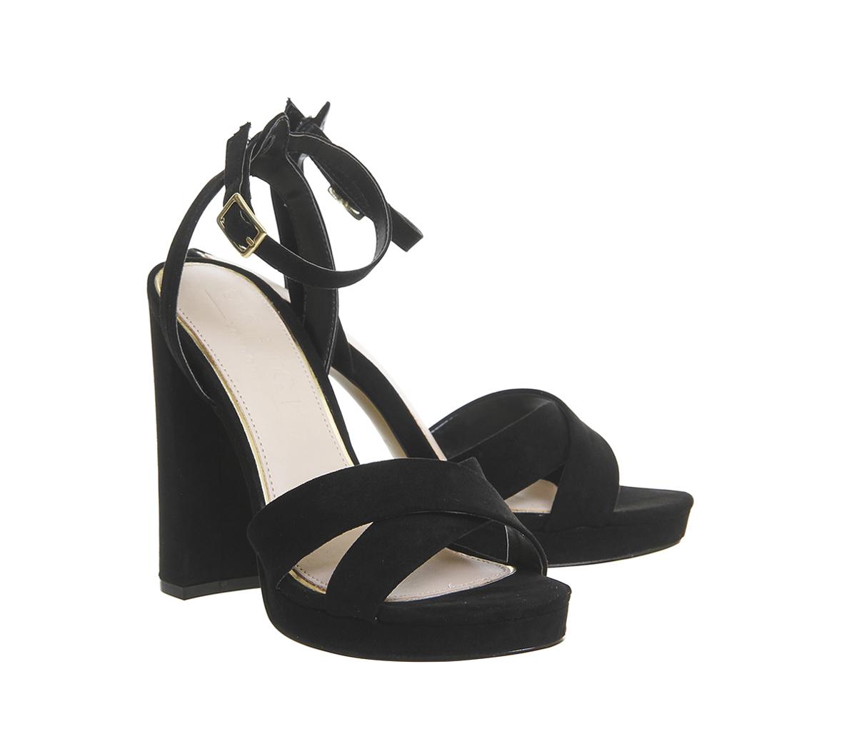 OFFICENickle 2 Part Platforms OFFICENickle 2 Part PlatformsBlack