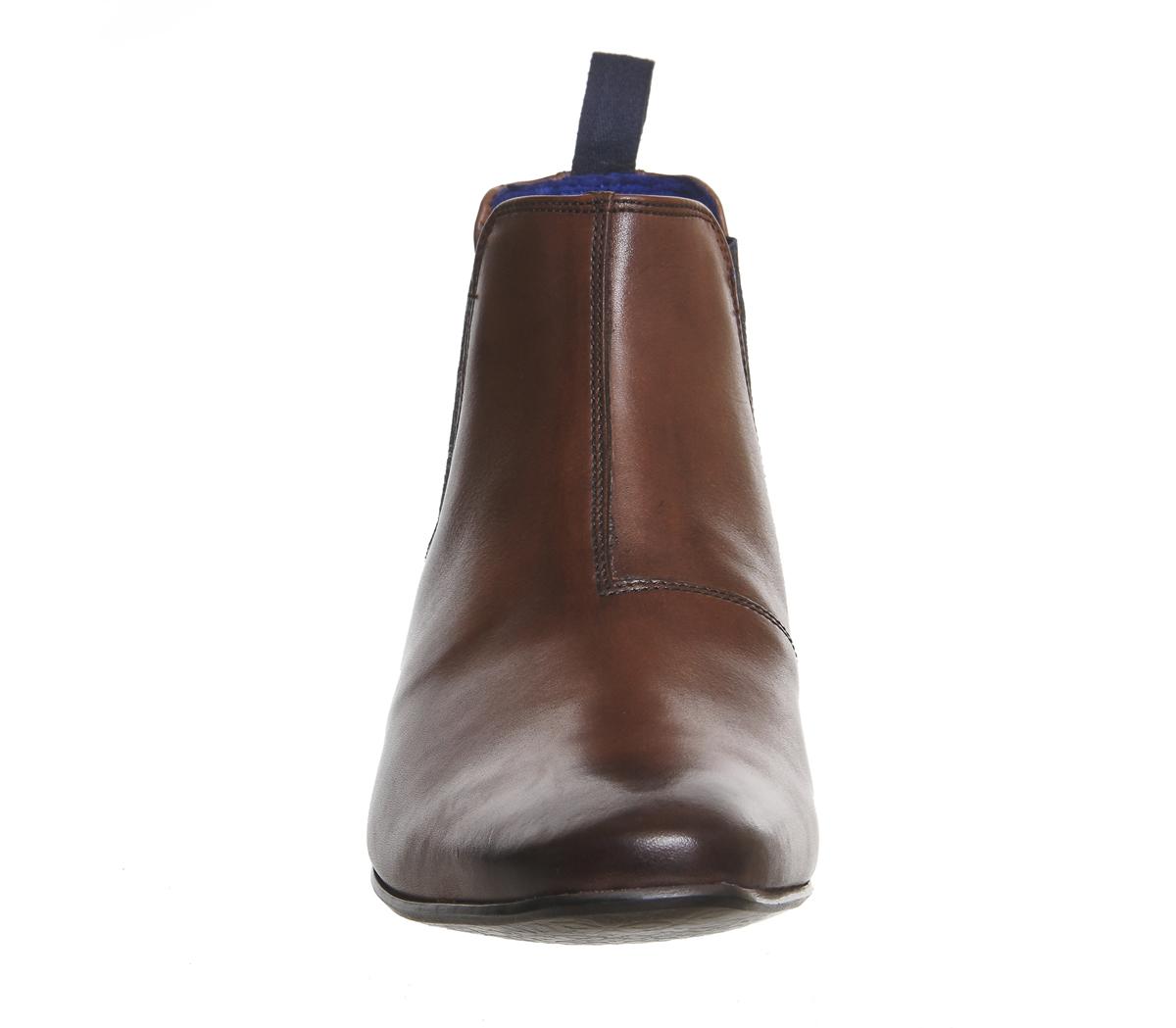 Ted Baker Hourb 2 Chelsea Boot Brown Leather - Men