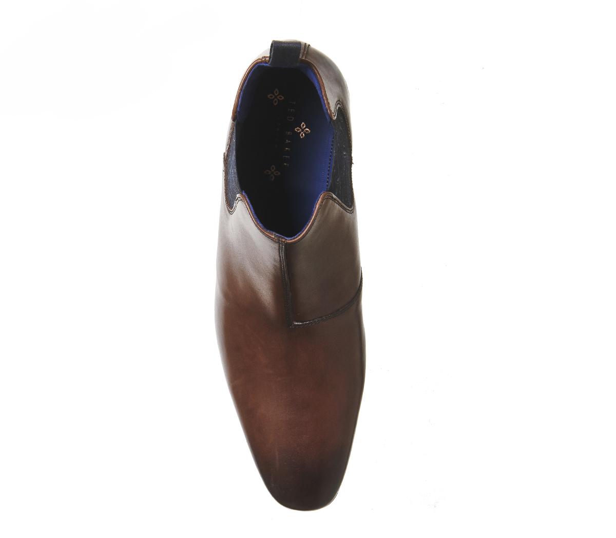 Ted Baker London Hourb 2’ Midi Men\'s Brown Leather Chelsea Boots Ted Baker Hourb 2 Chelsea Boot Brown Leather - Men main image 3