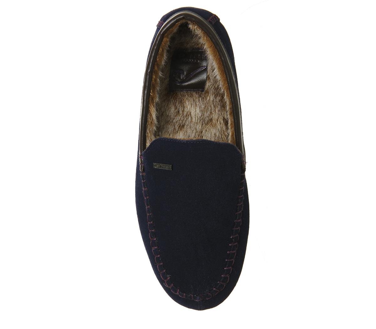 Ted BakerMoriss SlippersDark Blue Suede
