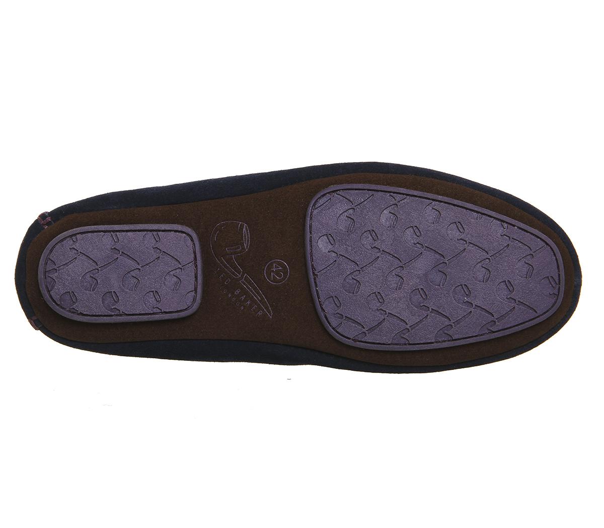 Ted BakerMoriss SlippersDark Blue Suede