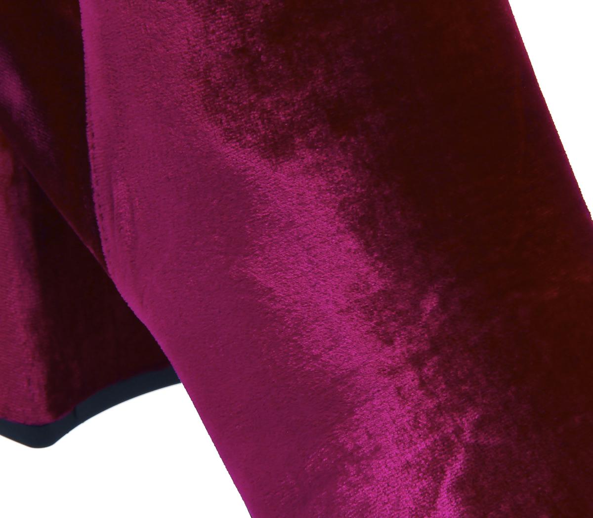 OFFICELiterally High Cut BootsPink Velvet