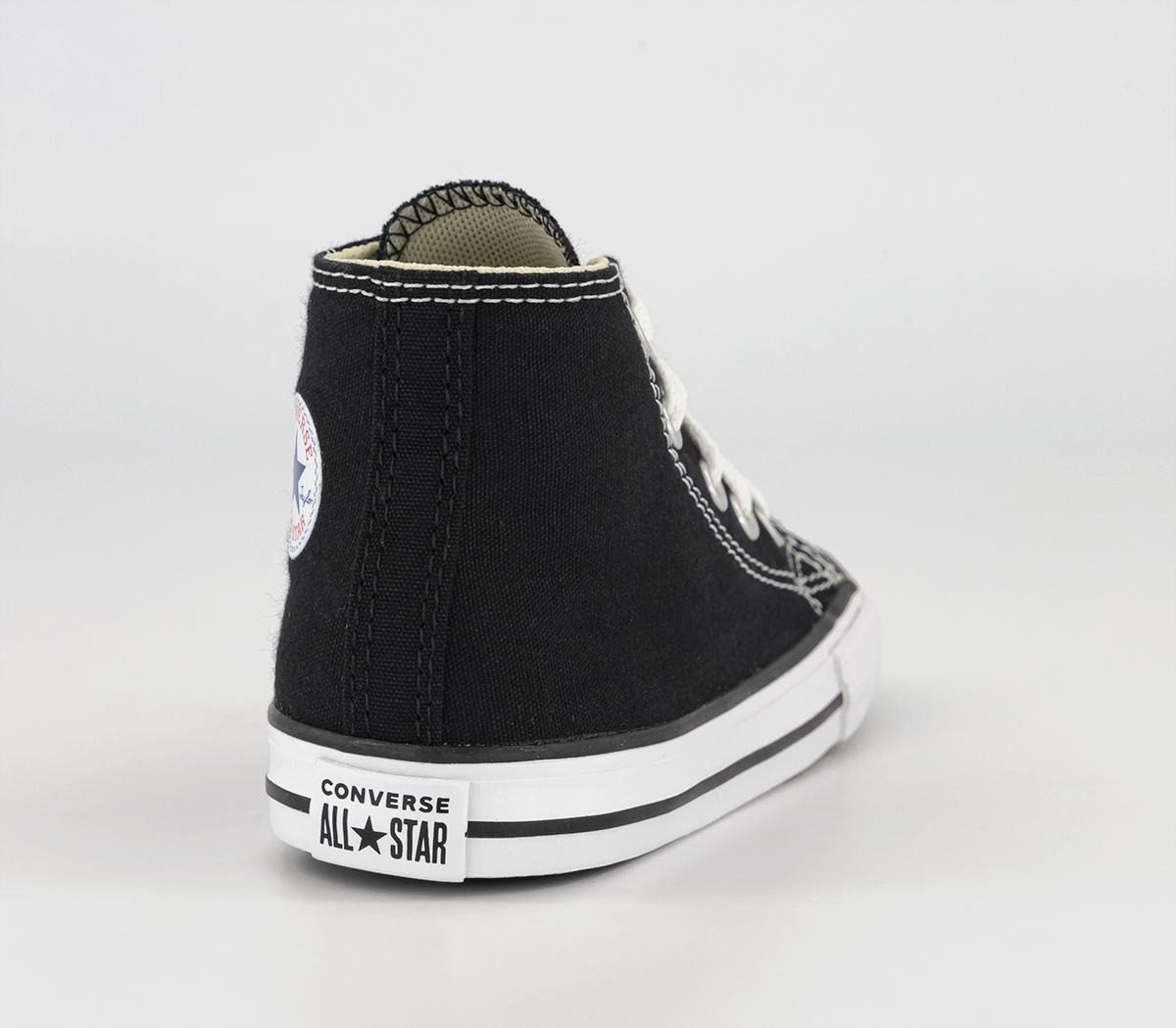 ConverseAll Star Hi Canvas Infant TrainersBlack White