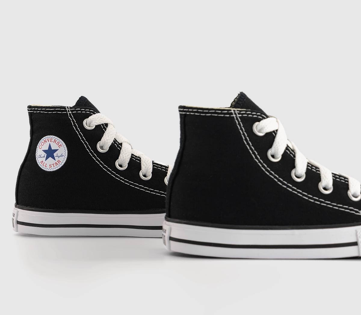 ConverseAll Star Hi Canvas Infant TrainersBlack White