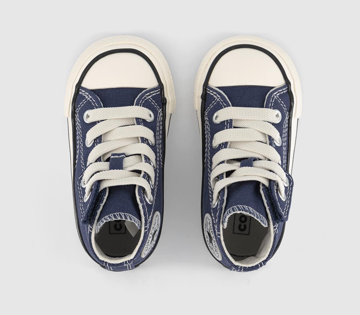 ConverseSmall Star Hi CanvasUncharted Waters White Black