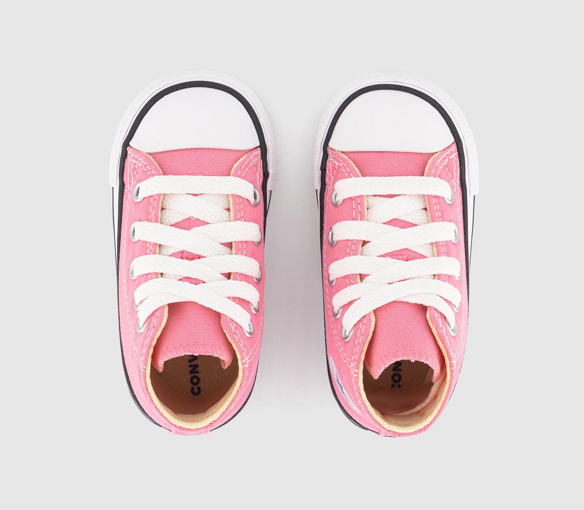 ConverseAll Star Hi Infant Canvas TrainersPink Canvas