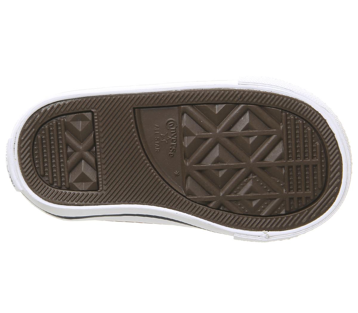 ConverseSmall Star Hi CanvasGold Glitter White