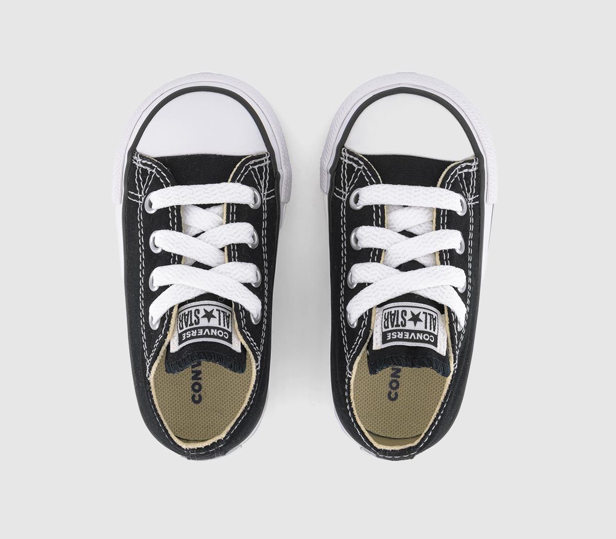 ConverseAll Star Low Infant TrainersBlack White