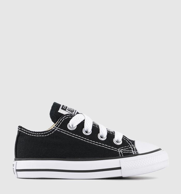 Converse All Star Low Infant Trainers Black White