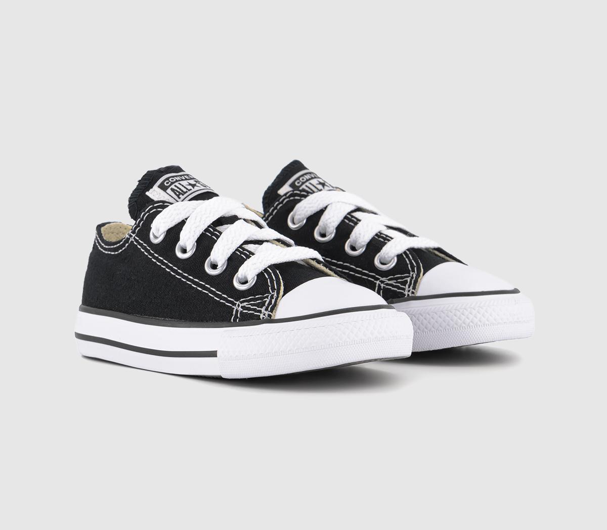 ConverseAll Star Low Infant TrainersBlack White
