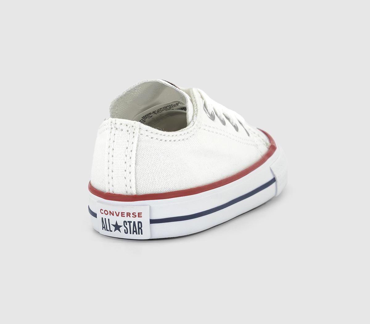 ConverseAll Star Low Infant TrainersWhite
