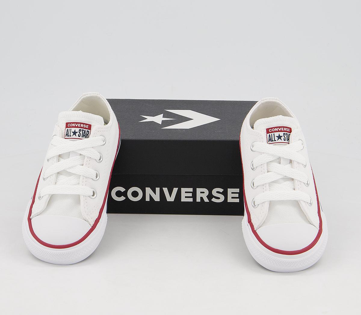 ConverseAll Star Low Infant TrainersWhite