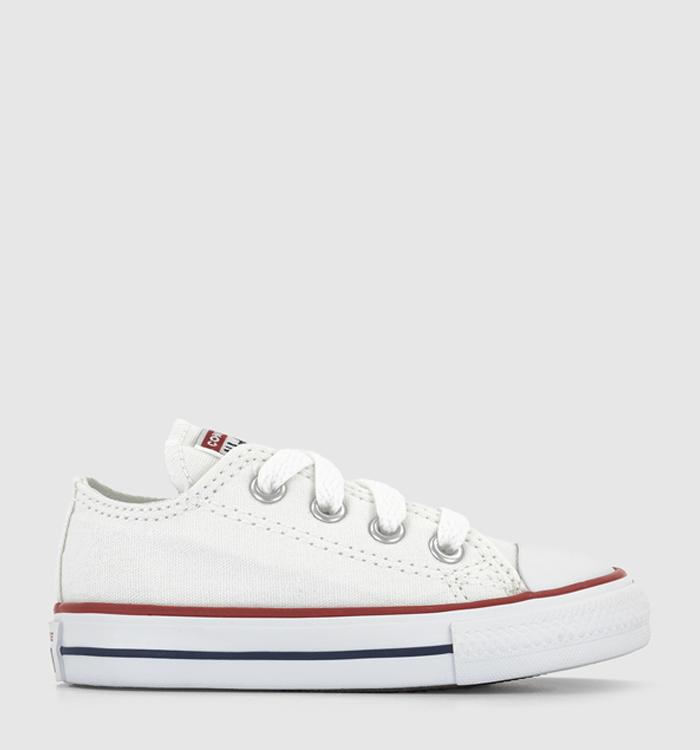 Converse All Star Low Infant Trainers White