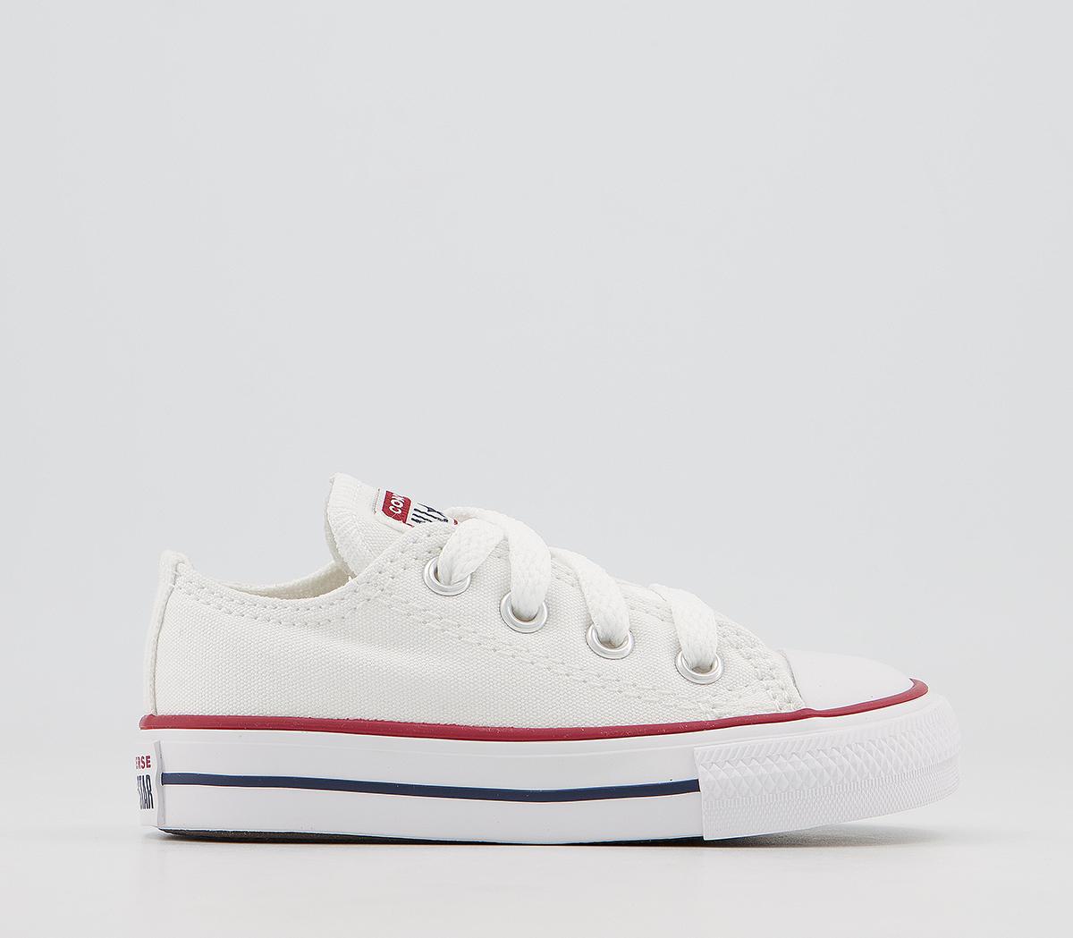 All Star Low Infant Trainers White