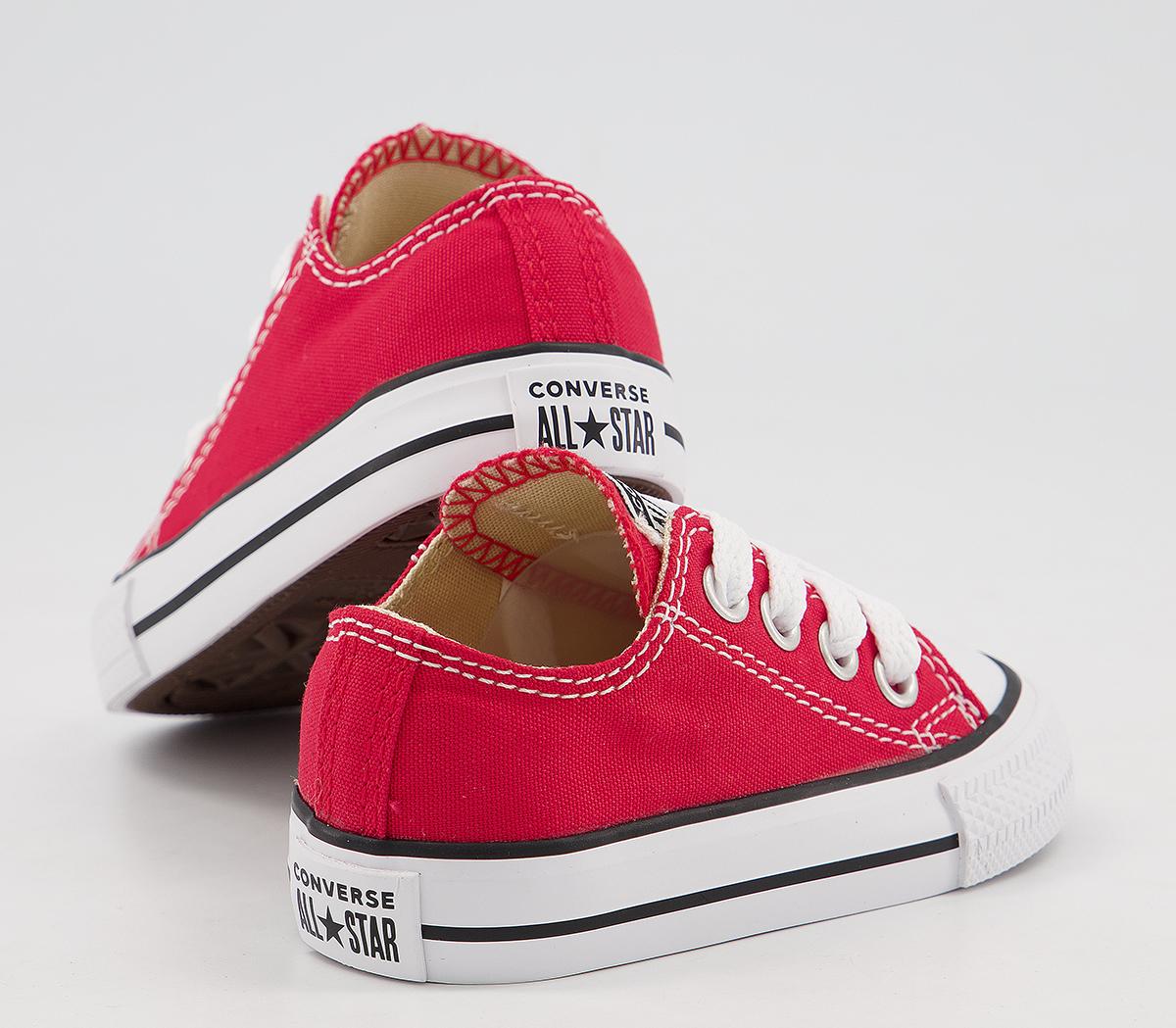Converse All Star Low Infant Trainers Converse All Star Low Infant Trainers Red