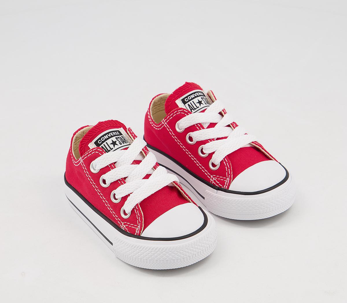 Converse All Star Low Infant Trainers Converse All Star Low Infant Trainers Red