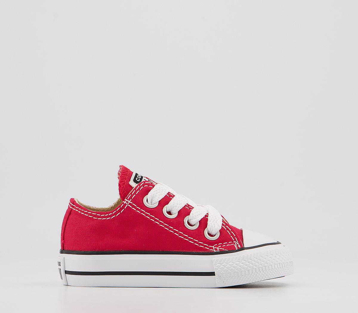 ConverseAll Star Low Infant TrainersRed