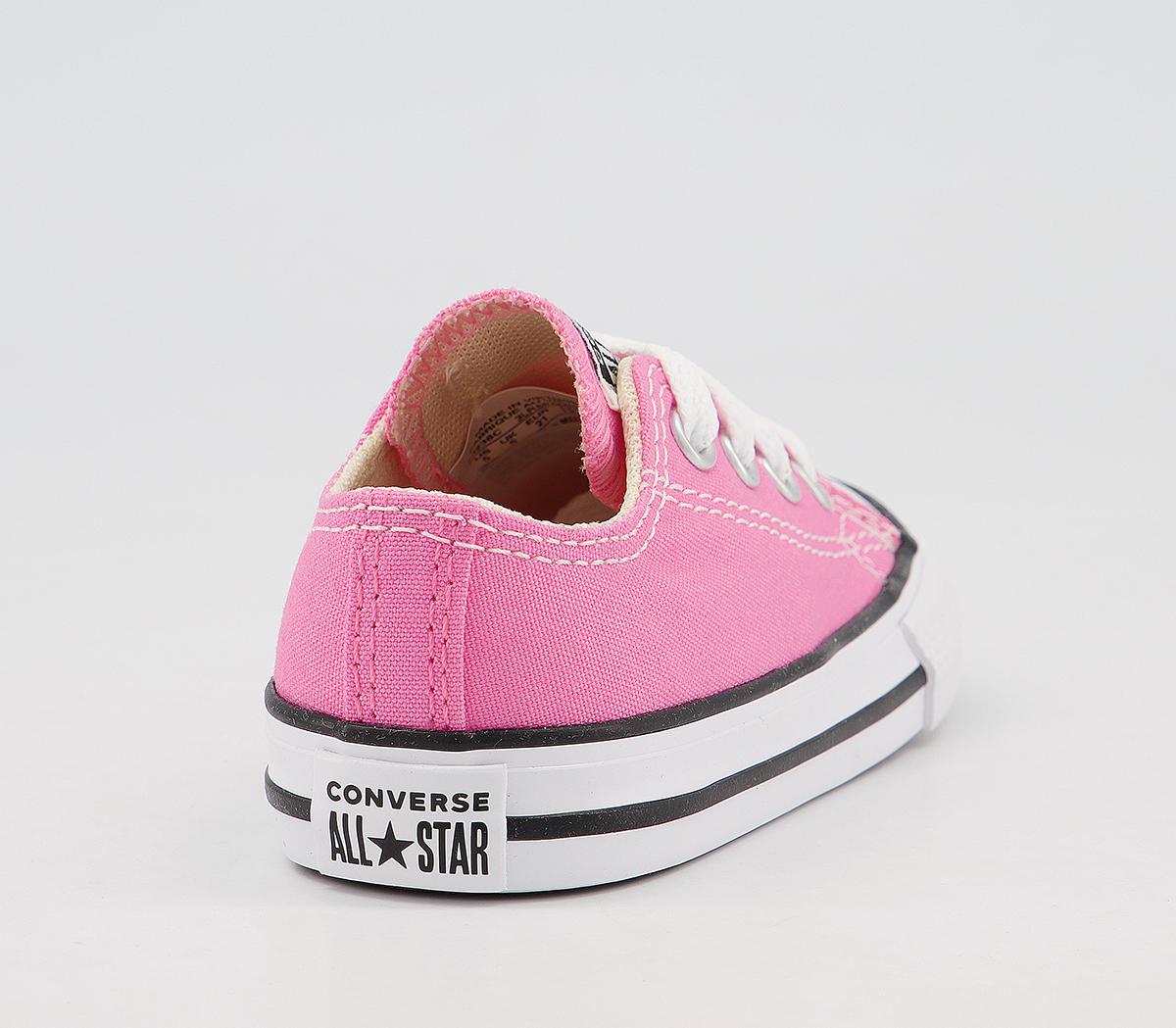 Converse All Star Low Infant Trainers Converse All Star Low Infant Trainers Pink