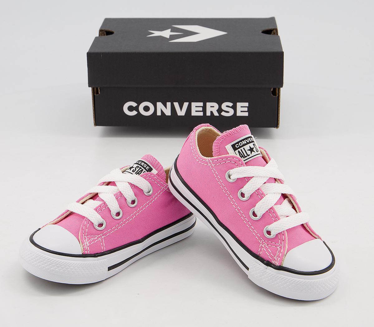 Converse All Star Low Infant Trainers Converse All Star Low Infant Trainers Pink