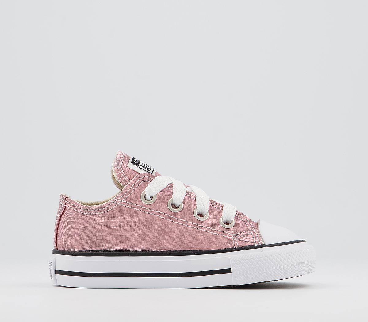 Baby girl rose gold sales converse