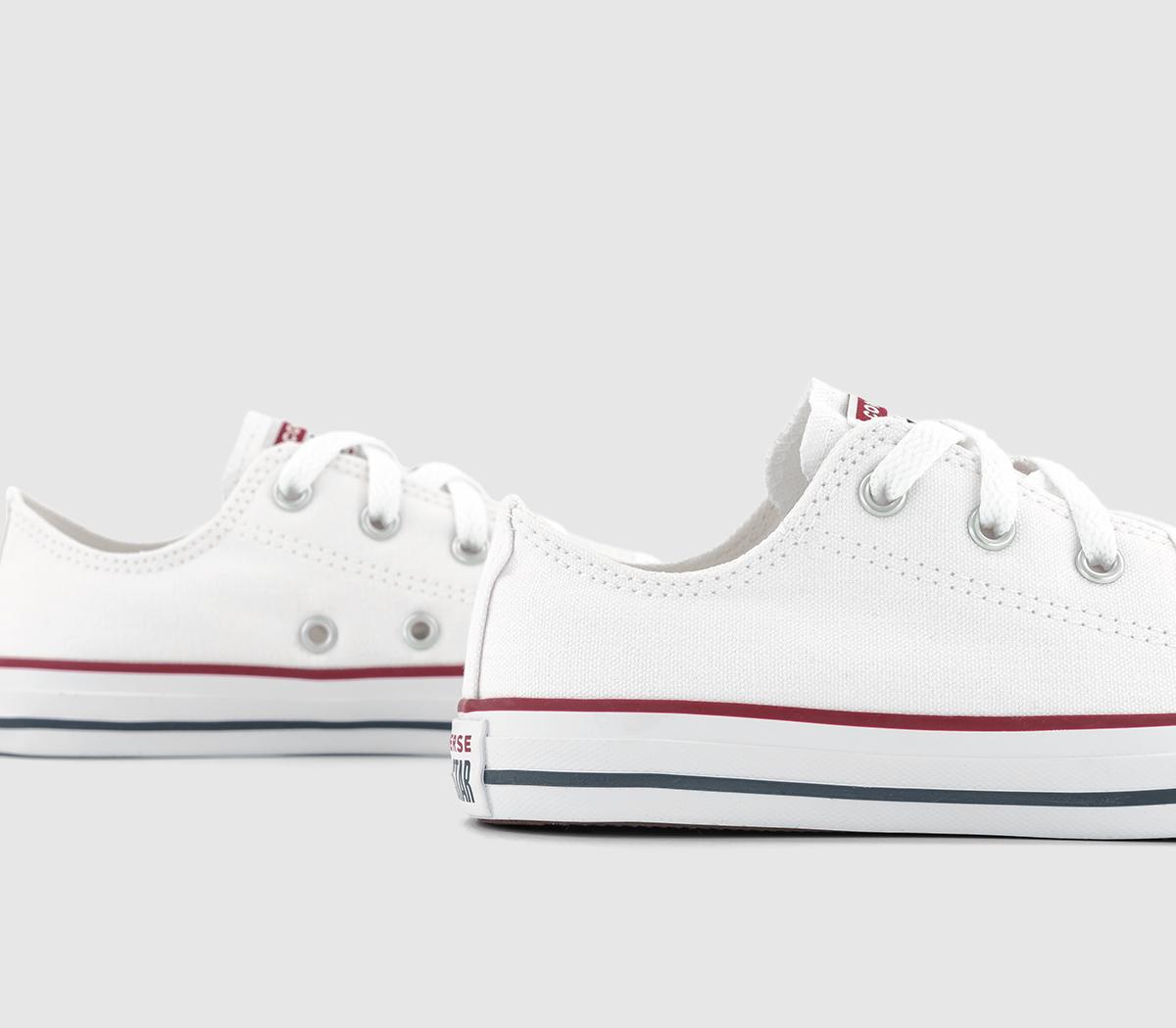 ConverseAll Star Low Youth TrainersOptical White 