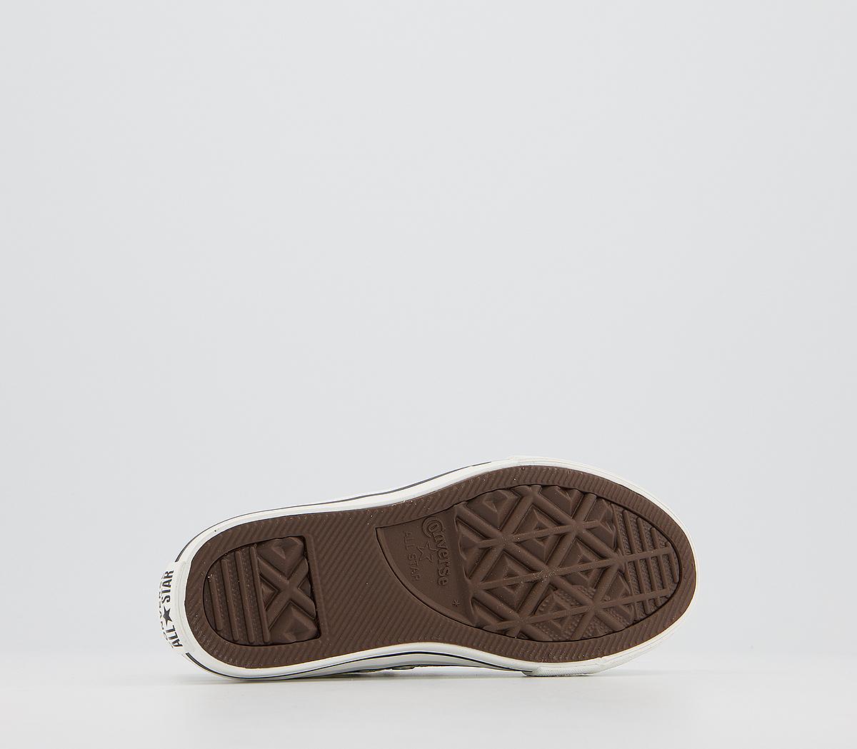 ConverseAll Star Low Youth TrainersVintage White Moonstone Violet Camp